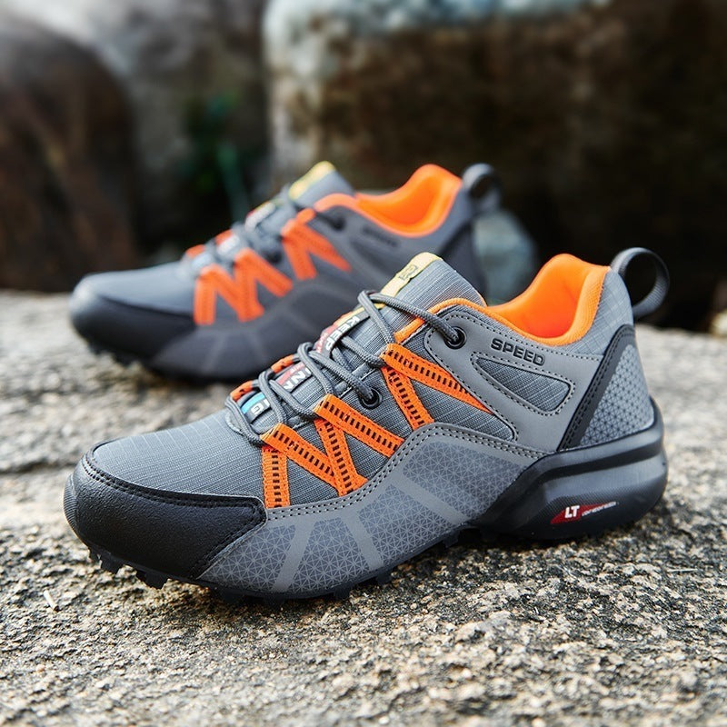 Lightweight Breathable Men's Mesh Outdoor Sports And Casual Hiking Shoes