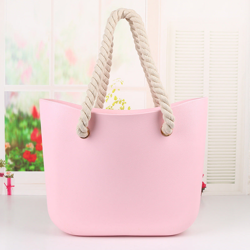 Sac de plage tendance pour femme Sac en gelée portable pour femme