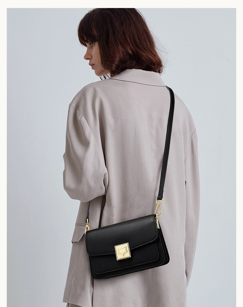 One Shoulder Messenger All Match Casual Leather Bag