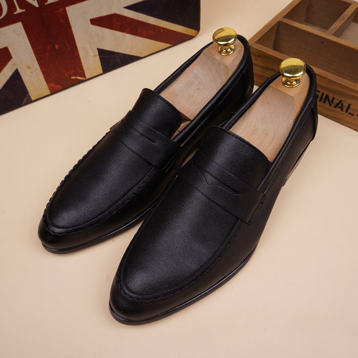 Men's Korean Version Pointed Leather Shoes Are Fashionable