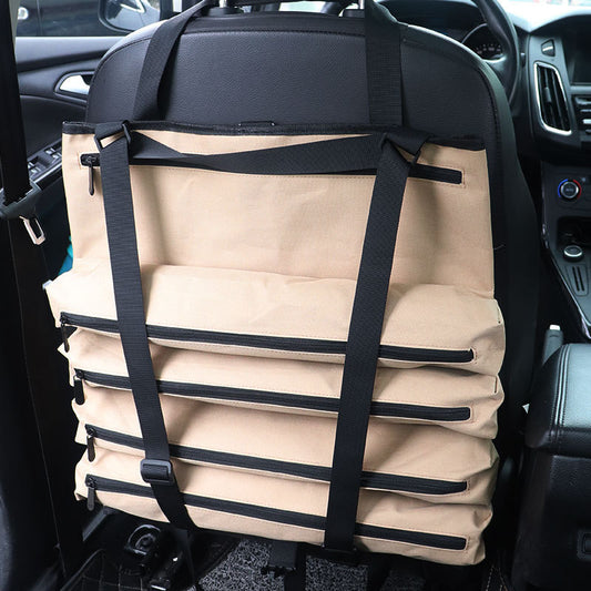 Bolsa de almacenamiento de herramientas de tela Oxford para asiento de automóvil