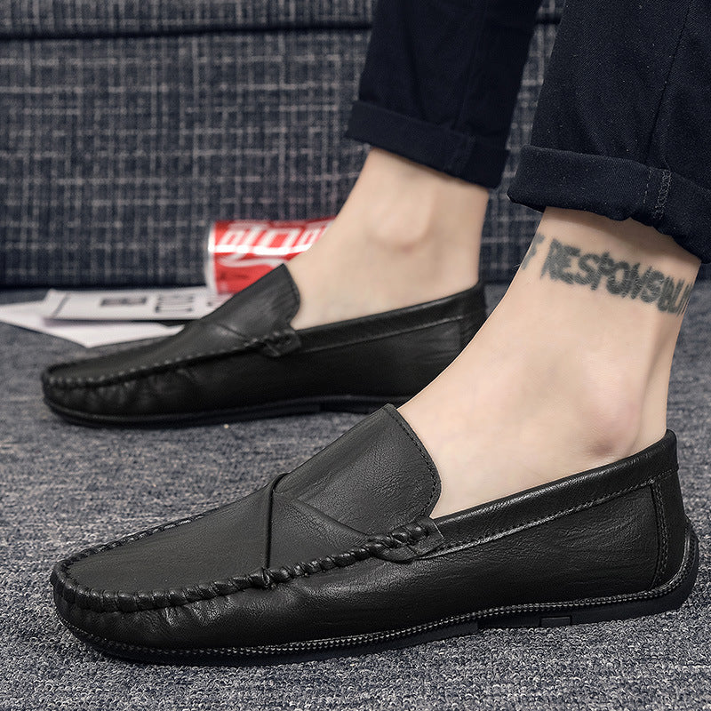 Nuevos mocasines Gommino estilo británico para hombre