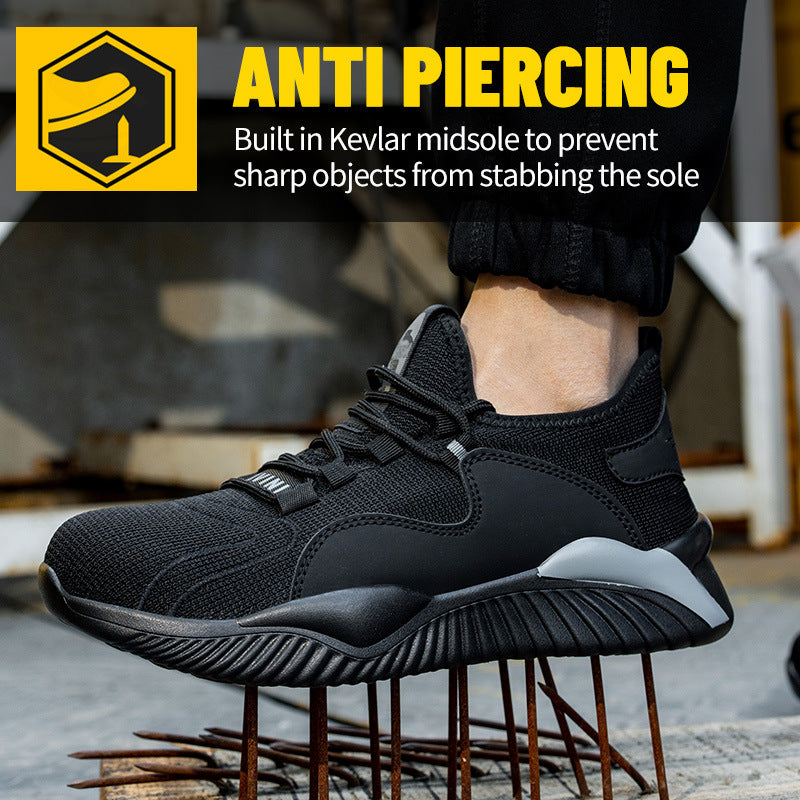 Chaussures de protection avec embout en acier anti-écrasement