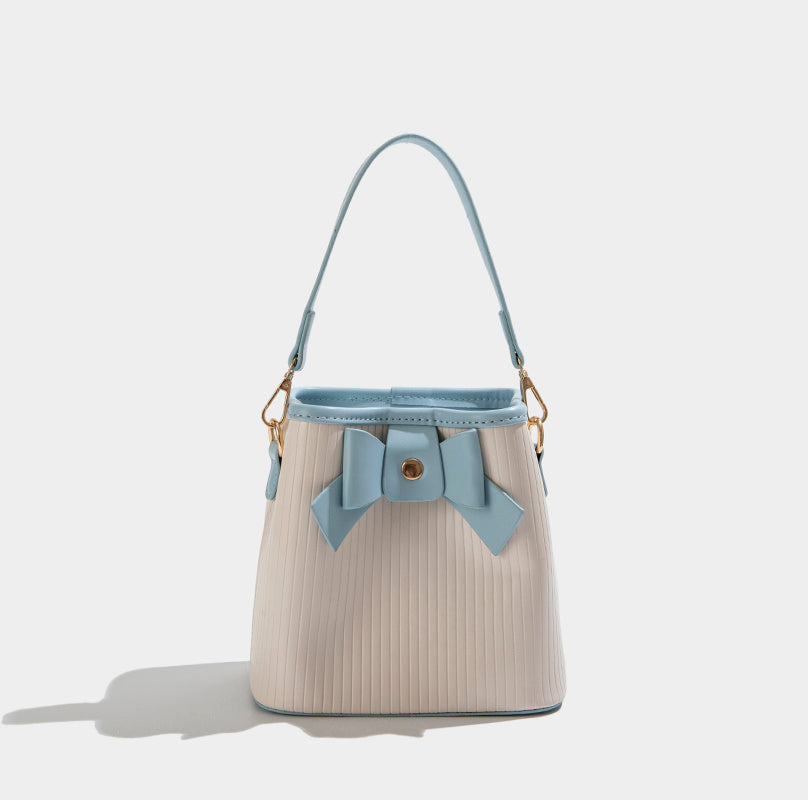 Sac à main en cuir multicolore pour femme