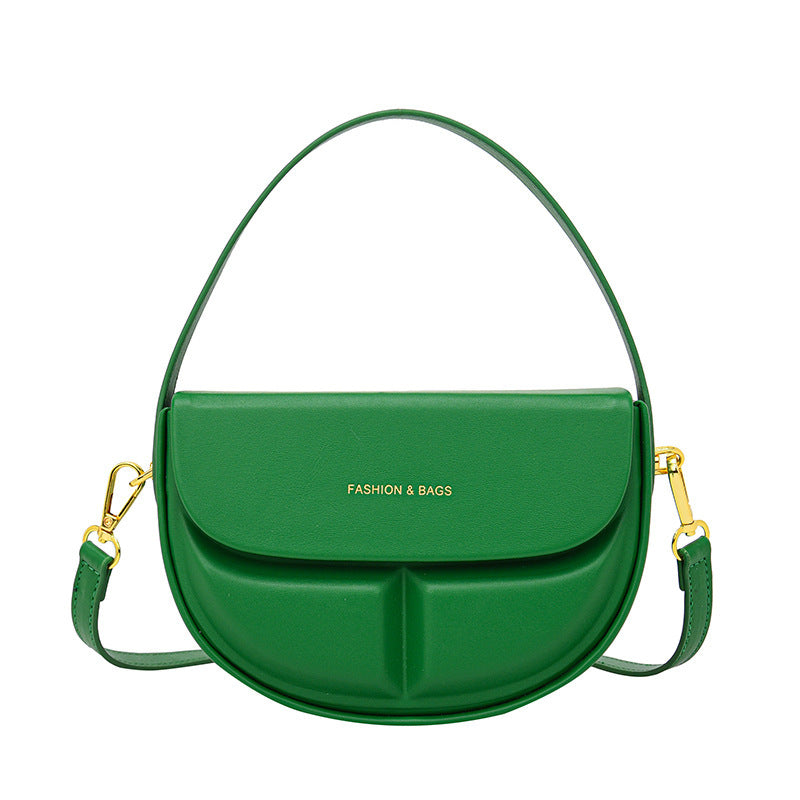 All-match Advanced Texture Candy-colored One-shoulder Crossbody Handbag