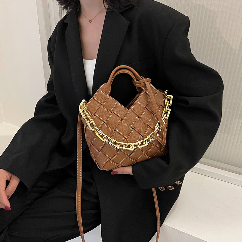 Fashion Handbag Woven Small Bag Female