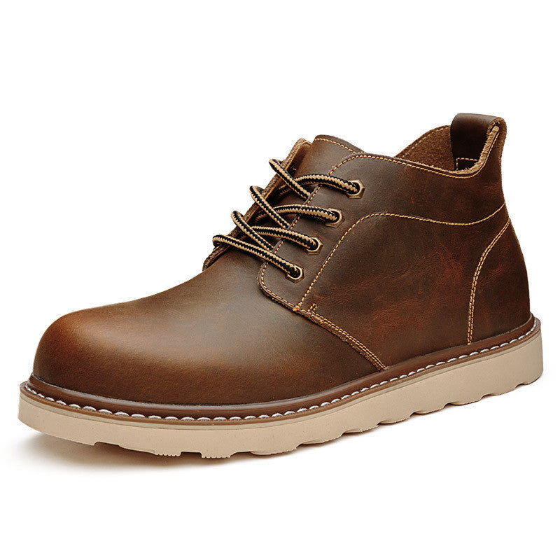 Men's Middle Top Working Wear Retro Desert Boots