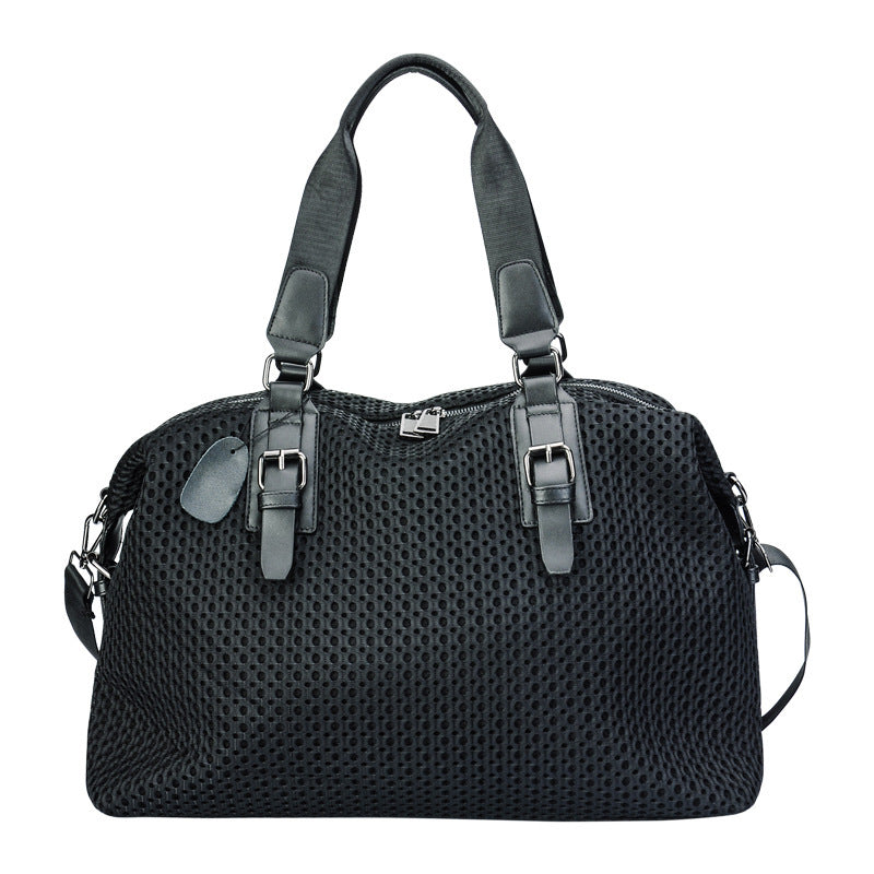 Sac de voyage simple en nylon et maille pour loisirs