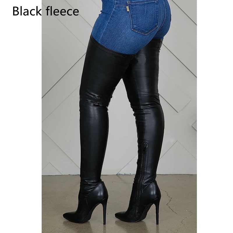 Ladies Over The Knee Boots Pointed Toe High Stiletto