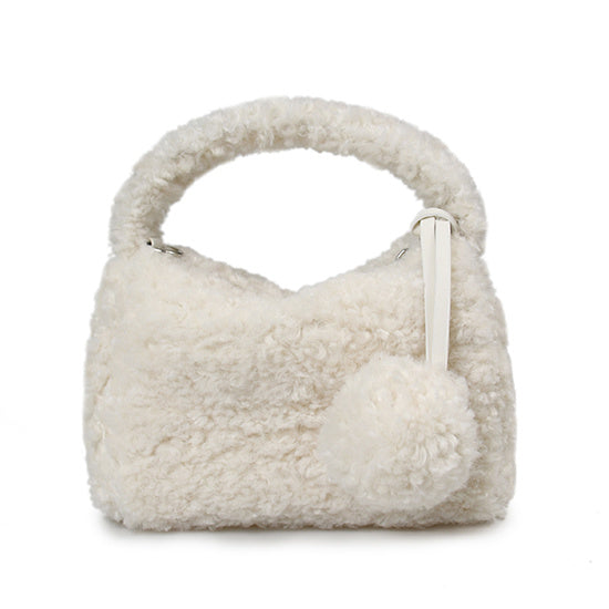 Hand Messenger Women's Fluffy Chain Pouch