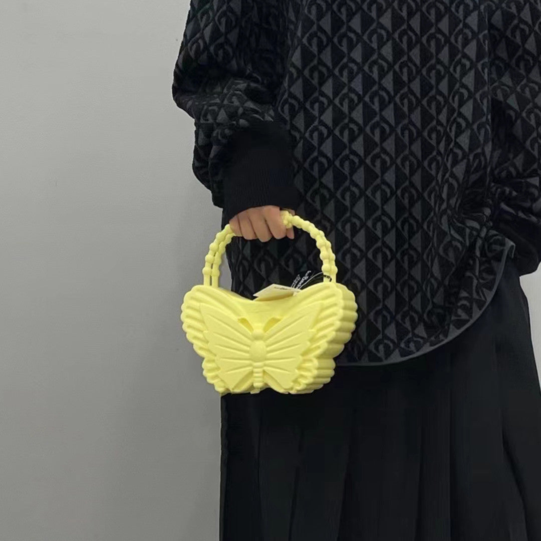 Bolso de mariposa con diseño de caramelo y personalidad a la moda para damas