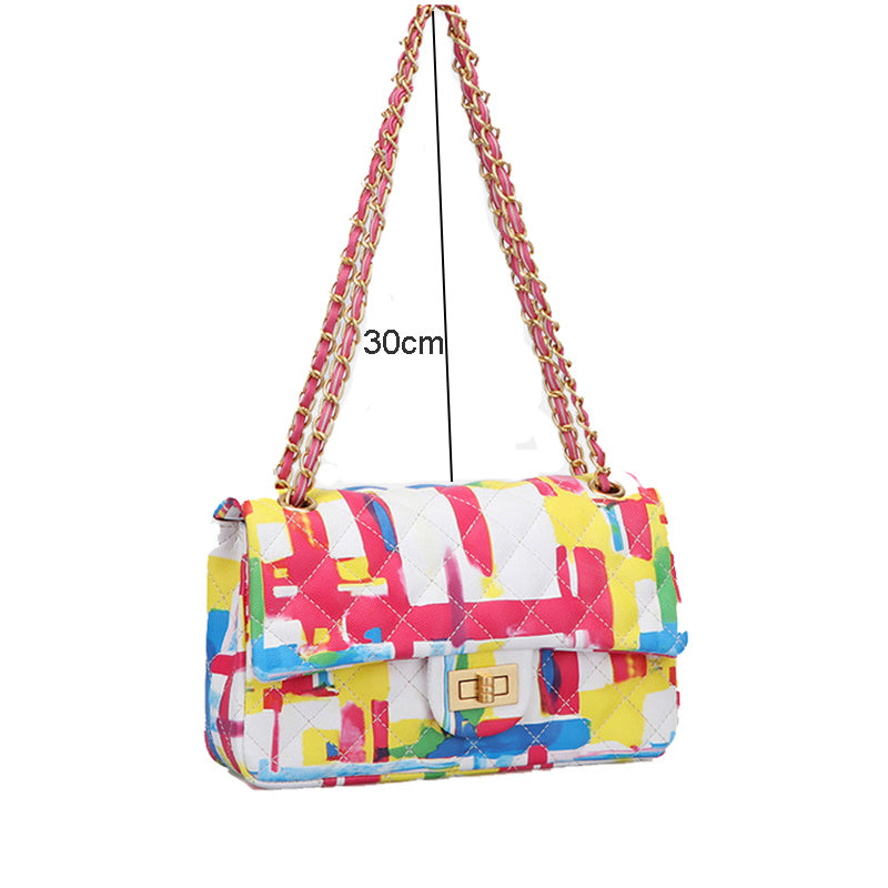 Bolso bandolera con cadena de moda Lingge