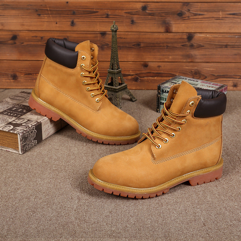 Men's Fashionable Warm High-top Boots