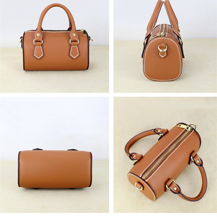 Creative Fashion Diy Handmade Material Bag Genuine Leather