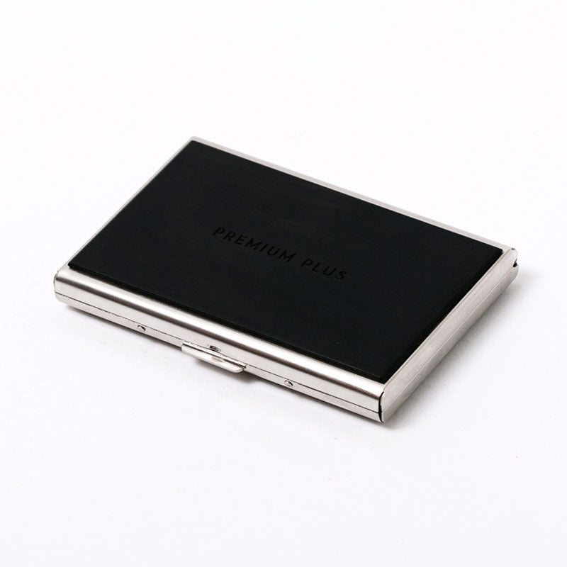 Anti-theft Brush Metal Stainless Steel Card Holder