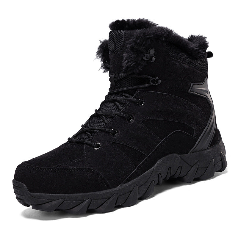 Bottes de neige pour hommes Tube central thermique épaissi