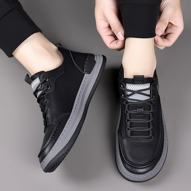 Men's Sneakers Platform Height Increasing Breathable Leisure