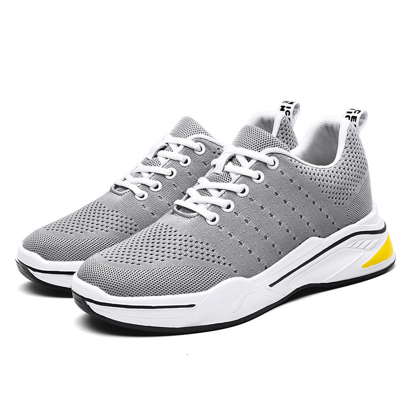 Flyknit Canvas Breathable Men's Casual Shoes