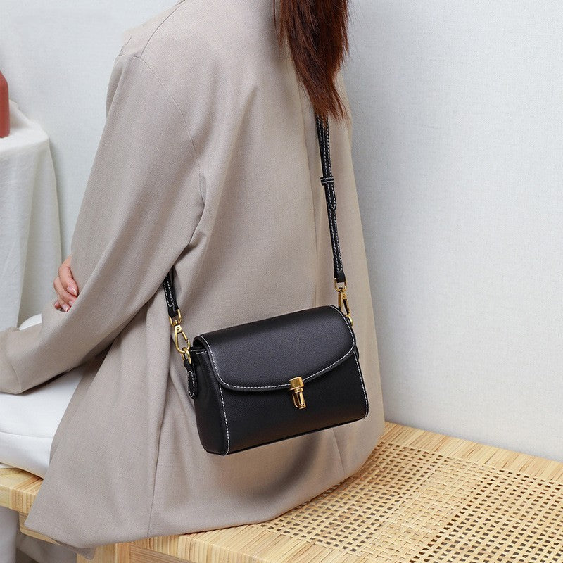 Trendy Leather Slung Shoulder Bag