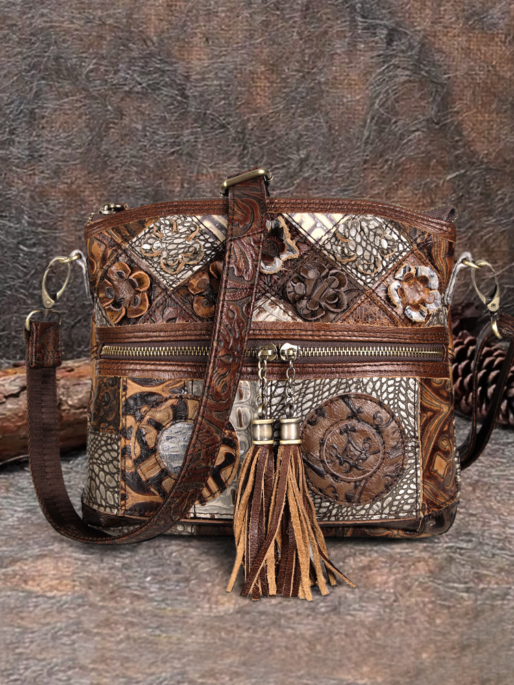 Western Style Large-capacity Niche Design Messenger Bag