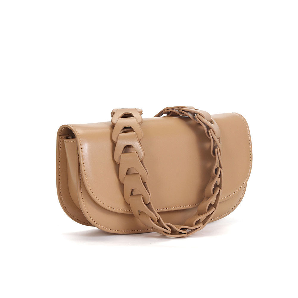 New Fashion Underarm Bag Woven Leather Niche