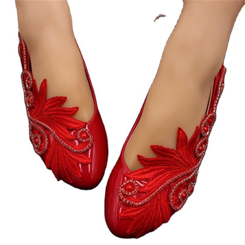 Women's Fashion Simple Flat Wedding Shoes