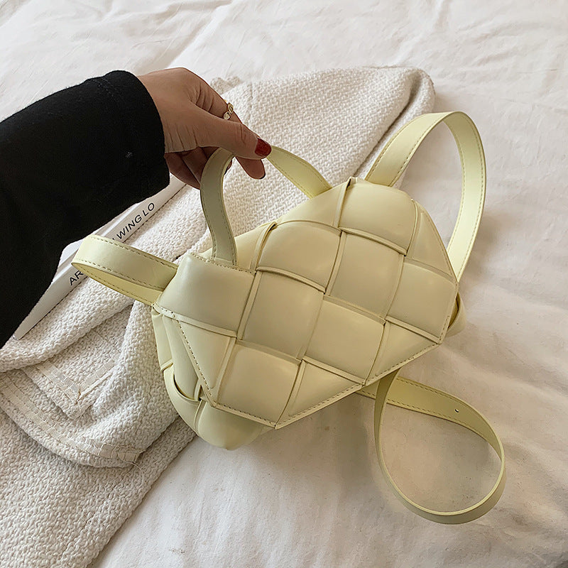 Sac à main tissé simple et décontracté à une épaule de style coréen