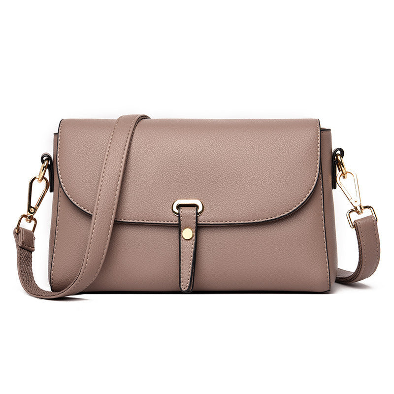 Bolso de mujer de mediana edad, bolso para madre, nuevo bolso cruzado de moda simple para mujer, bolso de hombro informal de moda coreana