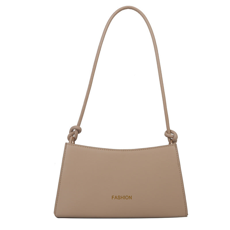 Sac à bandoulière simple pour femme, couleur bonbon française, sous les bras