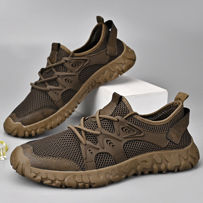 Zapatos de montañismo antideslizantes para actividades al aire libre y ocio para hombre