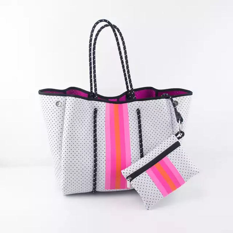 Bolso de hombro de viaje con estampado de gran capacidad para mujer