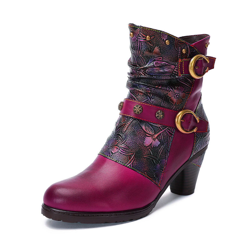 Retro women's boots Bohemian women's shoes