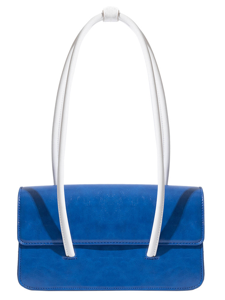 Bolso de mano de mujer High Sense Of Klein en color azul en contraste