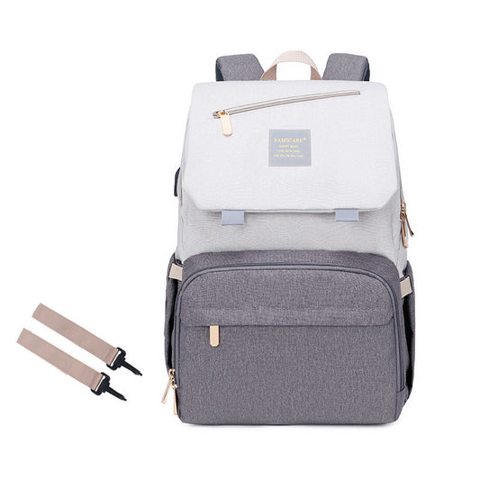 Multifunctional Double-shoulder Mother And Baby Bag