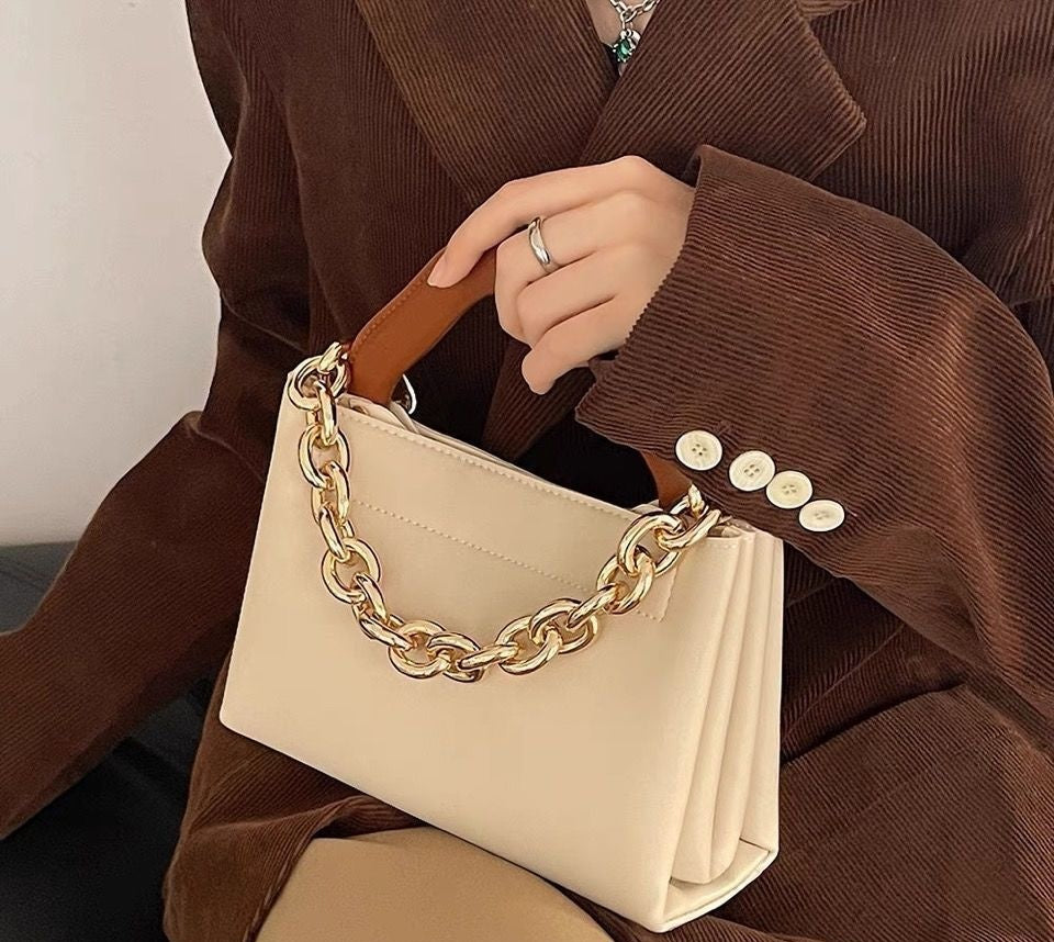 Bolso de mano de gran capacidad con textura para mujer