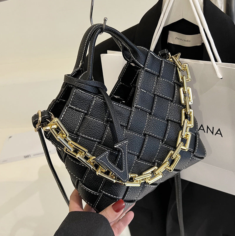 Fashion Handbag Woven Small Bag Female