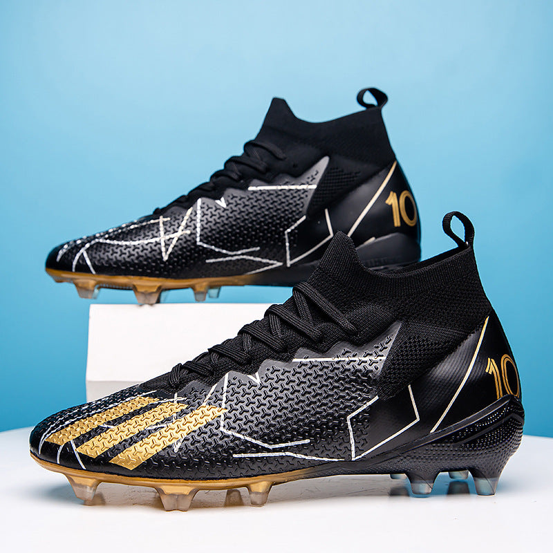 Chaussures de football pour hommes avec clou cassé