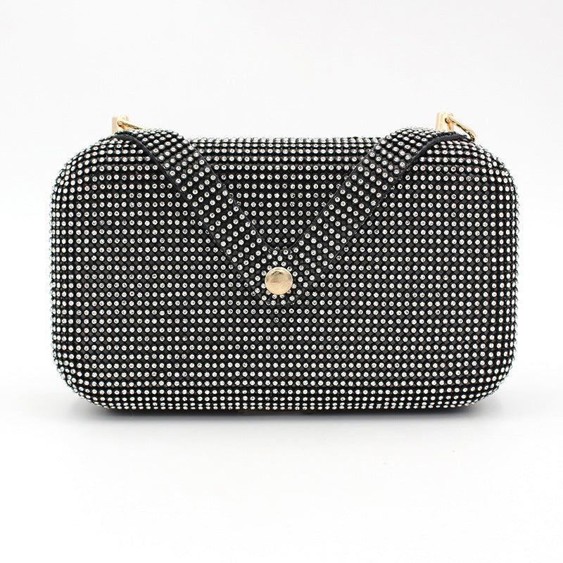 Diamond V-Shaped Evening Bag Ladies Bag