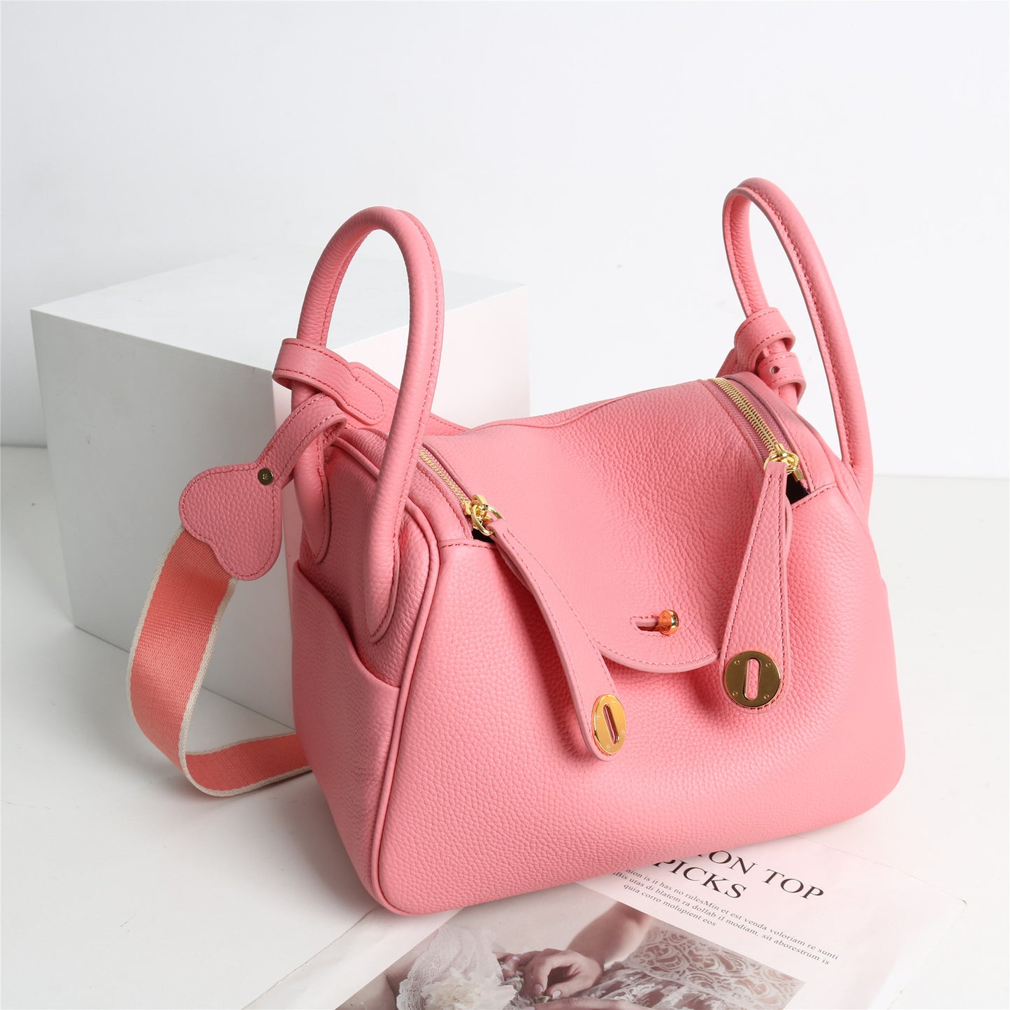 Vintage Bucket Bag Fashion Portable Women's Bag