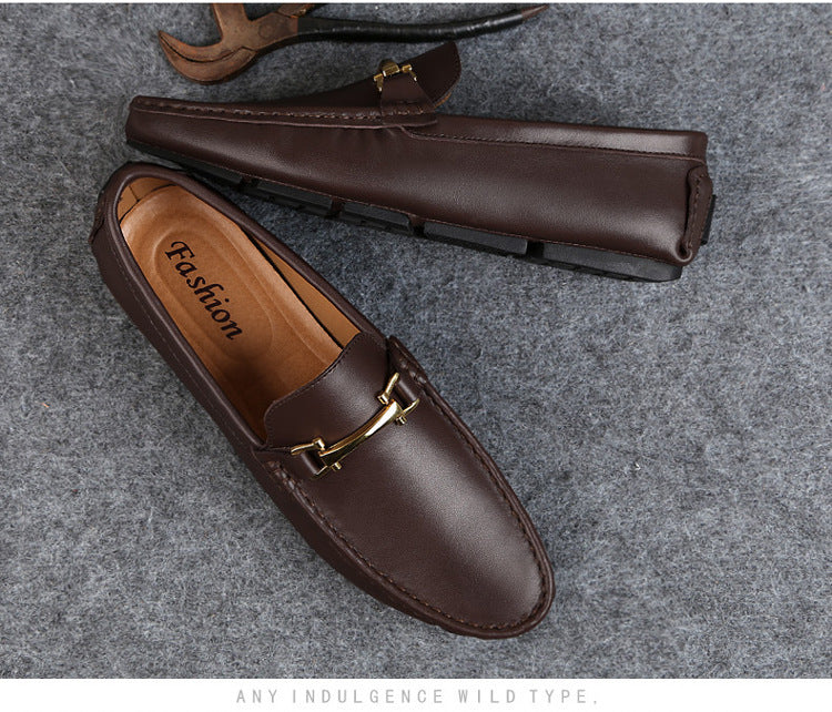 Gommino Chaussures à enfiler pour homme de style coréen