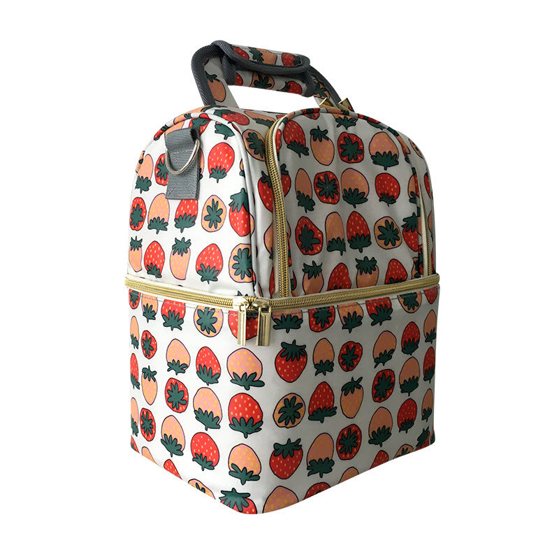 Bolsa de pañales, bolsas de aislamiento para biberones de bebé, bolsa de almacenamiento para momia para artículos de bebé, accesorios para cochecito