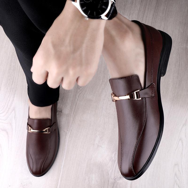 Fashion Casual Leather Shoes Versatile