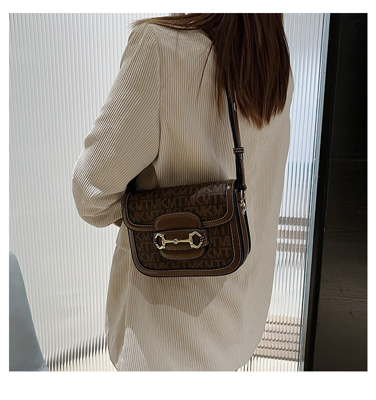 Textured Western Style Messenger Fashion Fashion Shoulder Bag