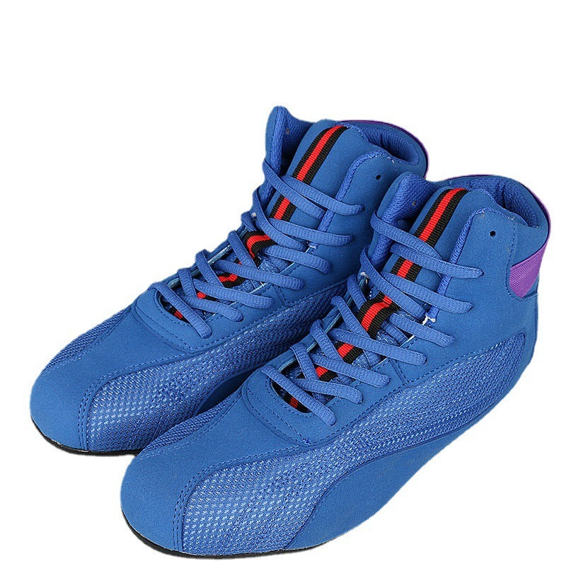 Chaussures de boxe en flanelle Chaussures de lutte sportive