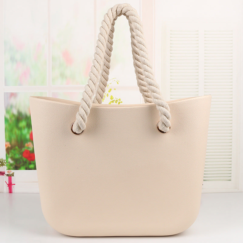 Sac de plage tendance pour femme Sac en gelée portable pour femme