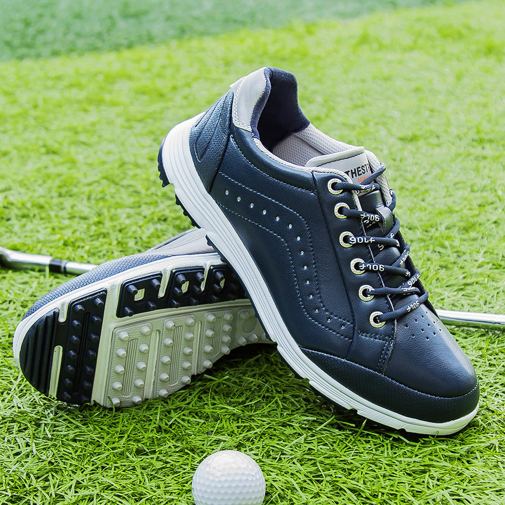 Chaussure de golf tendance sans clous pour hommes