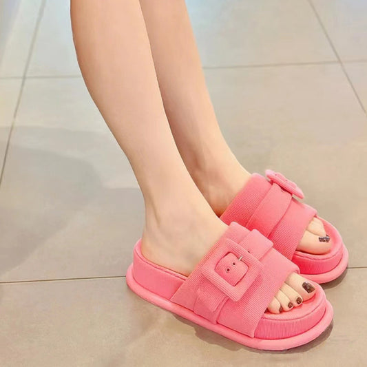 Women's Thick Soled Open-toe Casual Beach Shoes