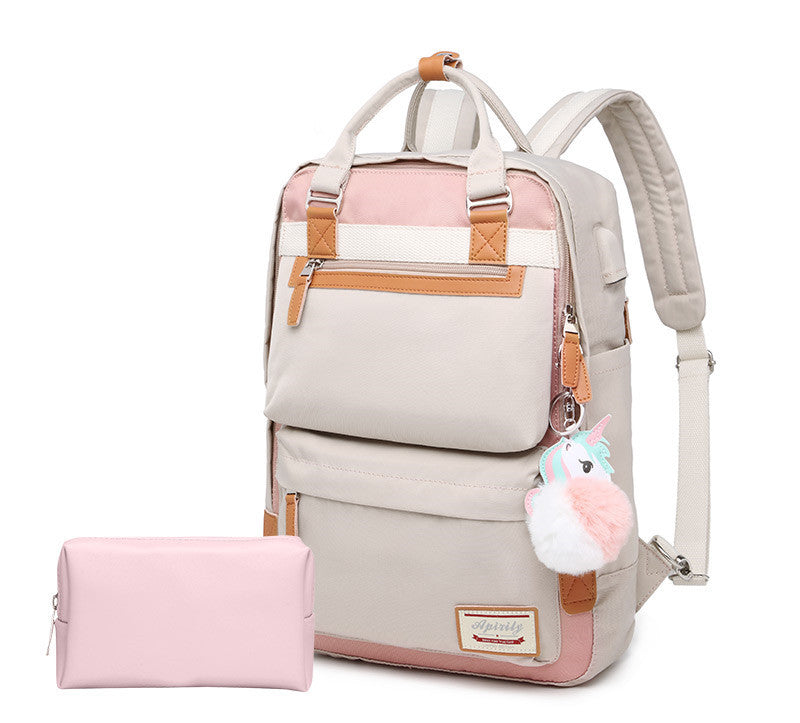 Sac à bandoulière pour ordinateur portable 15,6 pouces pour femme, tendance, étanche et résistant aux chocs